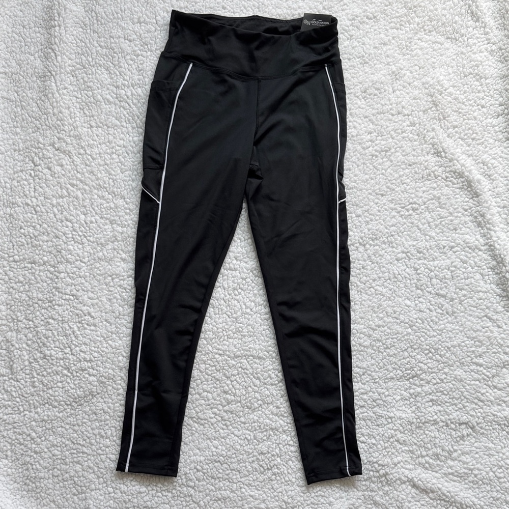 Black High-Waisted Leggings